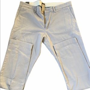 J Crew 484 Slim Stretch 34x32. Gray.